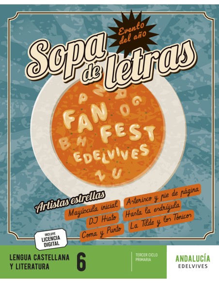 LENGUA CASTELLANA 6ºPRIMARIA FANFEST ANDALUCIA 2023